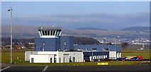 NS4766 : NATS tower at Glasgow Airport by Thomas Nugent