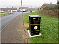 Litter and dog waste bin, Beeches Road, Trevethin