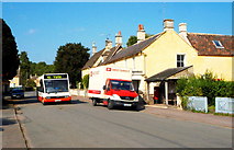ST8082 : Local Bus Service, High St, Badminton, Gloucestershire 2011 by Ray Bird