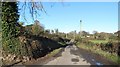 The Moygannon Road south of the Ballmaconaghy Road junction