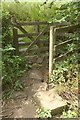 Gate on path to Gorran Haven