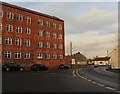 Former mill building on the A358