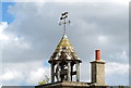 ST8082 : Bell & Weather Vane, Estate Yard, Badminton, Gloucestershire 2011 by Ray Bird
