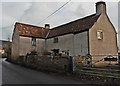 ST4563 : Thatchway Farmhouse by Roger Cornfoot