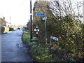 Looking east from the road junction in Copsale