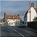 Fowlmere: the corner of High Street and Long Lane