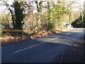 Cripplegate Lane with Country Park sign