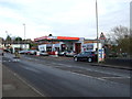 Service station on Leicester Road, Sharnford