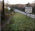 Directions sign, Brierley