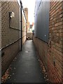 Alley to the sorting office