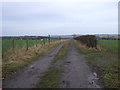 Farm track of High Moor Road