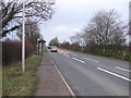 Bus stop and shelter on Harrogate Road (A658)