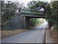 Disused railway bridge over Forest Road