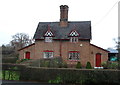 Cottages on Wrexham Road (A534), Burland