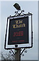 Sign for the Thatch Inn, Faddiley