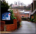 Parish Church of St Paul Newbridge nameboard