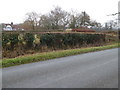 Looking across corner of field from Marlpost Road