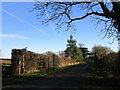 Entrance to Priors Park Farm