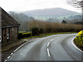 Bend on the B4520 near Llandefaelog Fach