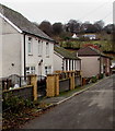 Houses on the south side of Wesley Terrace, Trinant