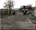 Entrance to Trinant Primary School, Pentwyn 