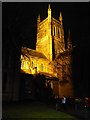 SO8554 : Floodlit Worcester Cathedral by Philip Halling