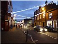 Christmas lights on Pershore High Street #1