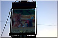 The Wheatsheaf pub sign, Bow Brickhill