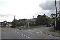 SO9241 : Eckington War Memorial and Village Cross by David Smith