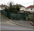 Western Power Distribution electricity substation, Pentwyn, Trinant 