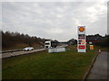 Shell Filling Station on the A14