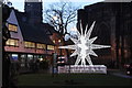 SJ4066 : Christmas Star at Chester Cathedral by Jeff Buck
