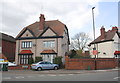 Houses at the Stoney Road / Quinton Road junction