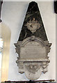 TG2312 : St Margaret's church, Old Catton - monument by Evelyn Simak