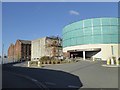 Entrance to car parks, Gloucester Quays shopping centre