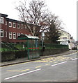 Silver Street bus stop and shelter, Pontywaun