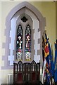 Stained glass in  Christ Church