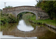 SJ5243 : Jackson's Bridge near Grindley Brook, Cheshire by Roger  D Kidd