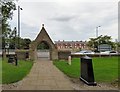 SJ9295 : Christ Church lych gate by Gerald England