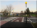 New zebra crossing, Arbury Road