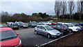 Staff car park