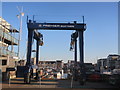 Premier Boat Yard crane