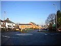 Mini roundabout, Bushbury Lane, Bushbury