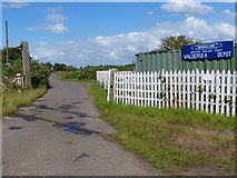 TF4304 : Disused level crossing on Long Drove by Mat Fascione