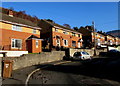 Western end of Tribute Avenue, Cwmcarn