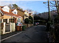 Houses at the eastern end of Upper Tribute Avenue, Cwmcarn