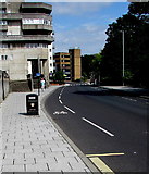 SU4112 : Blechynden Terrace cycle lane, Southampton by Jaggery