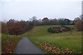 Path below the War Memorial