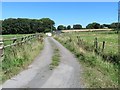 Access to village football ground