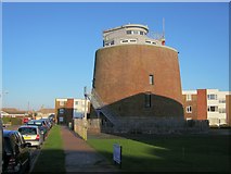 TQ6503 : Martello Tower number 61, Pevensey Bay by Oast House Archive